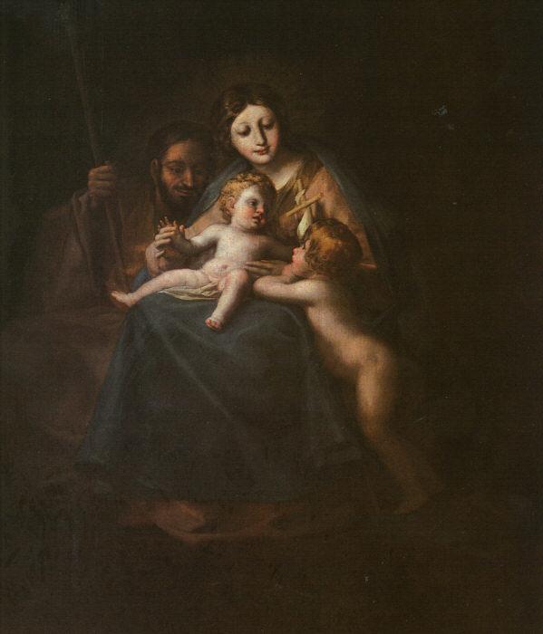 Francisco de Goya The Holy Family Sweden oil painting art